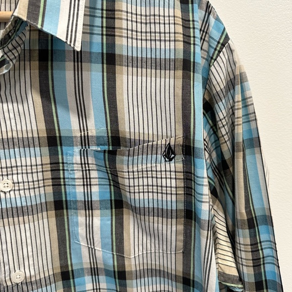 Mens Volcom Dress Shirt XL - Picture 3 of 5